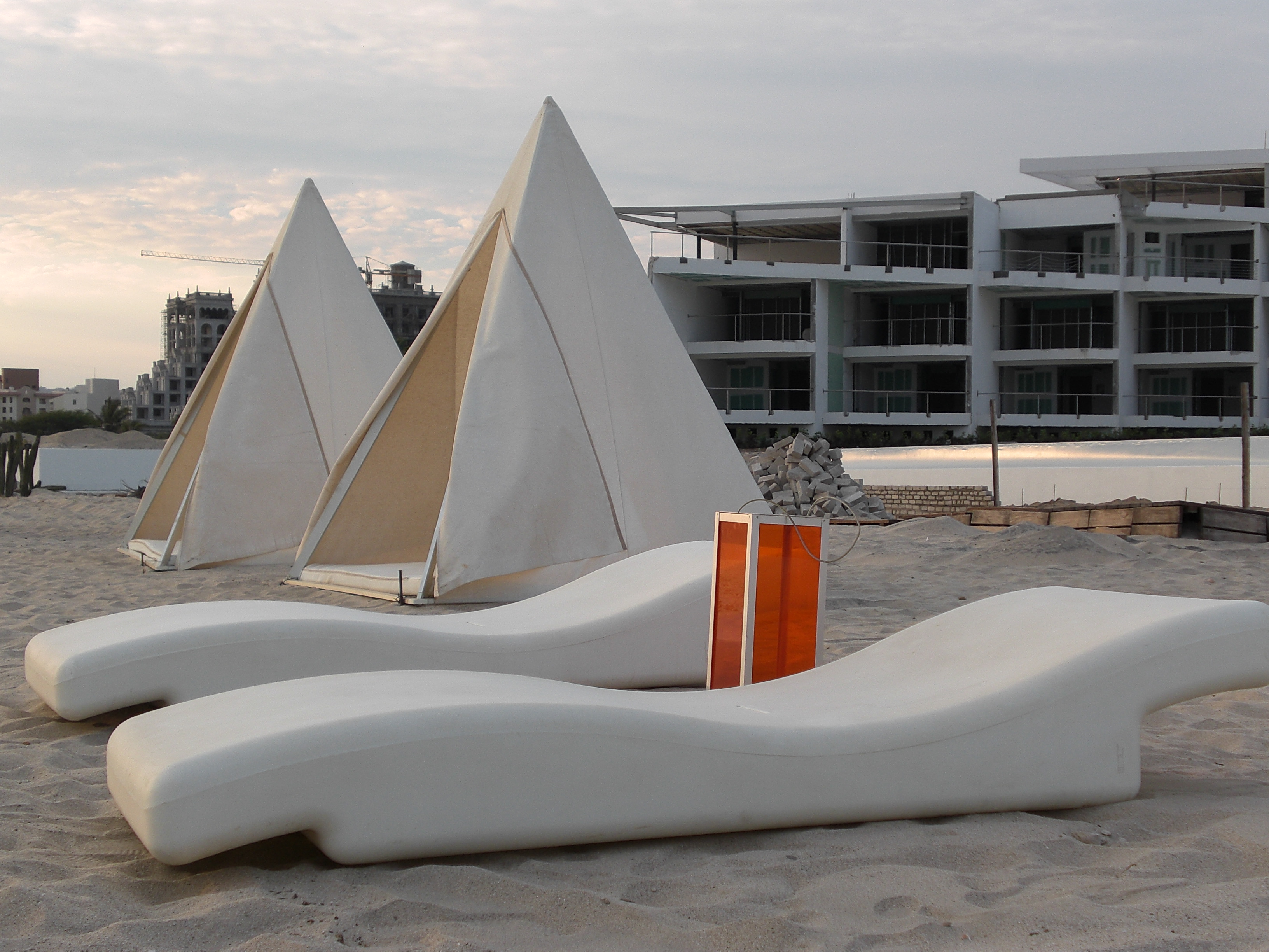ARIA’s distinctive architecture during an earlier stage